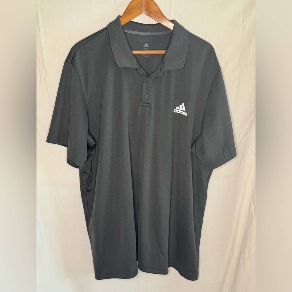 adidas Black Polo Shirt